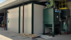 Sandblasting rooms