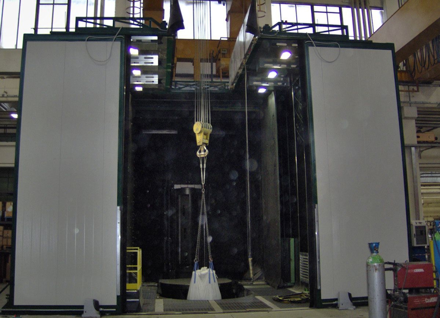 sabbiatura a getto libero Camit